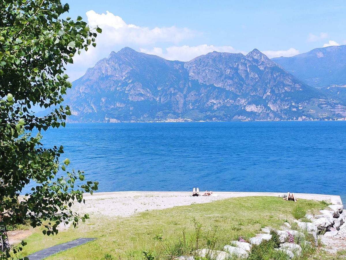 Villa Riva Lago - Apartment With Parking Tavernola Bergamasca Dış mekan fotoğraf