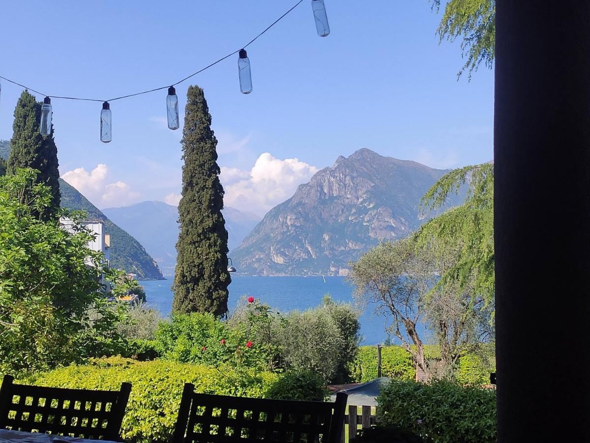 Villa Riva Lago - Apartment With Parking Tavernola Bergamasca Dış mekan fotoğraf