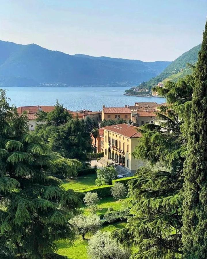 Villa Riva Lago - Apartment With Parking Tavernola Bergamasca Dış mekan fotoğraf
