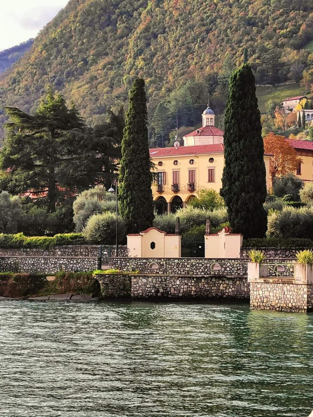 Villa Riva Lago - Apartment With Parking Tavernola Bergamasca Dış mekan fotoğraf